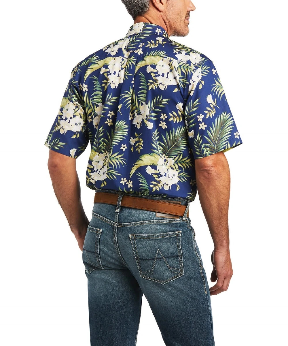 Ariat Men's Wrinkle Free Ephraim Button Down Shirt 2 Ariat Men's Wrinkle Free Ephraim Button Down Shirt - Image 2