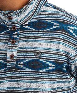 Ariat Men's Grey Serape Wesley Sweater -Ariat Shop 10041413 c