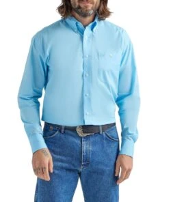 Wrangler Men's George Strait Button Down Shirt