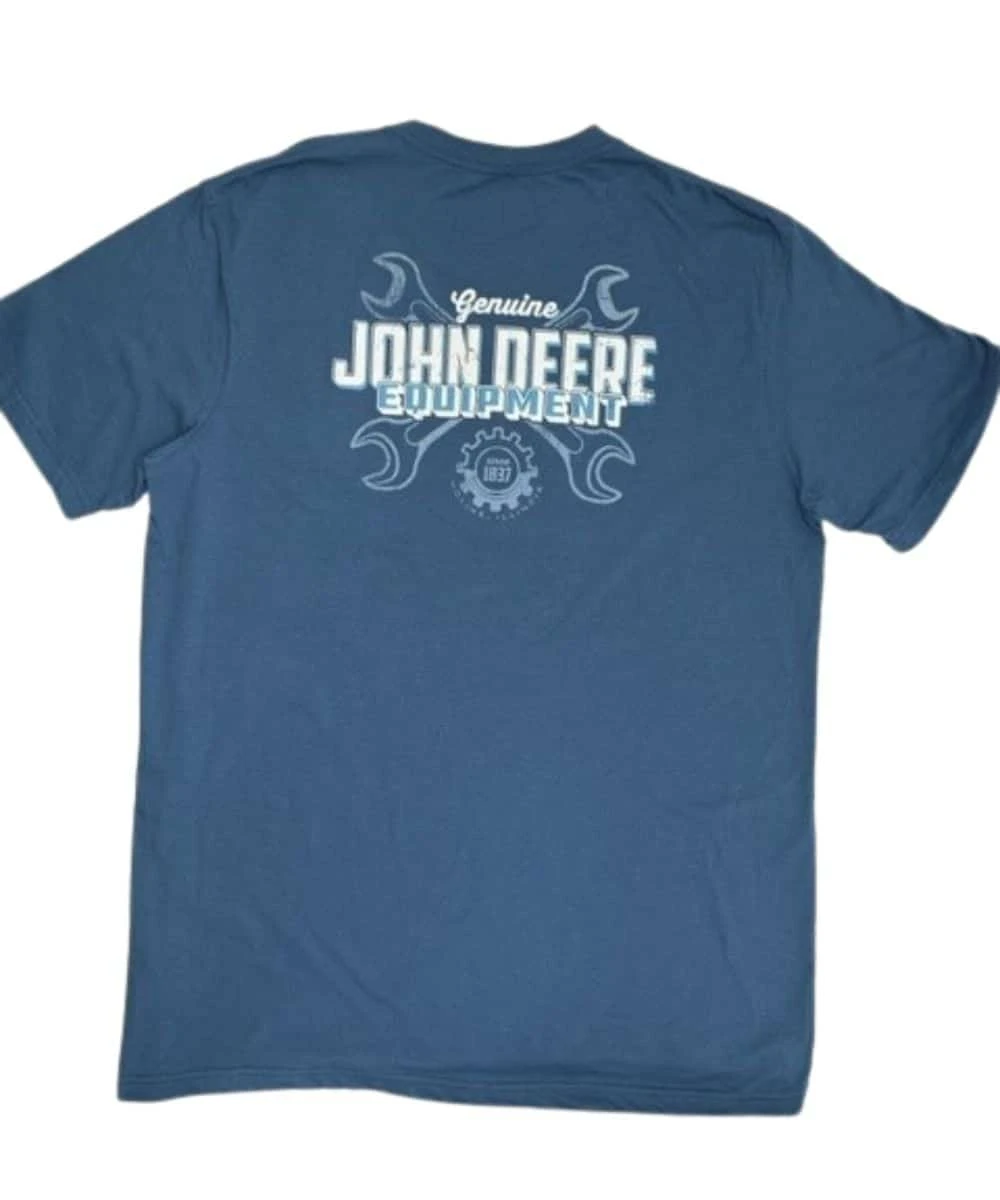 John Deere Men's 90's Wrench Graphic Tee 1 John Deere Men's 90's Wrench Graphic Tee