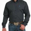 Cinch Men's Big & Tall Geo Print Button Down Shirt