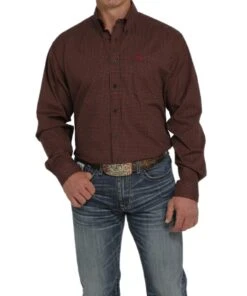 Cinch Men's Geo Print Button Down Shirt