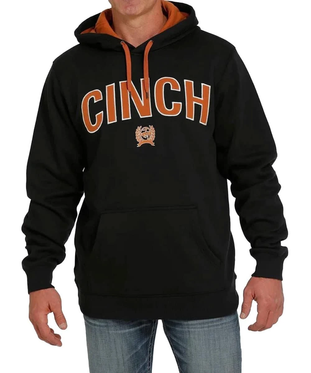 Cinch Men's Black Logo Hoodie 1 Cinch Men's Black Logo Hoodie
