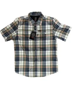 Wrangler Men's Plaid Hike To Fish ATG Shirt
