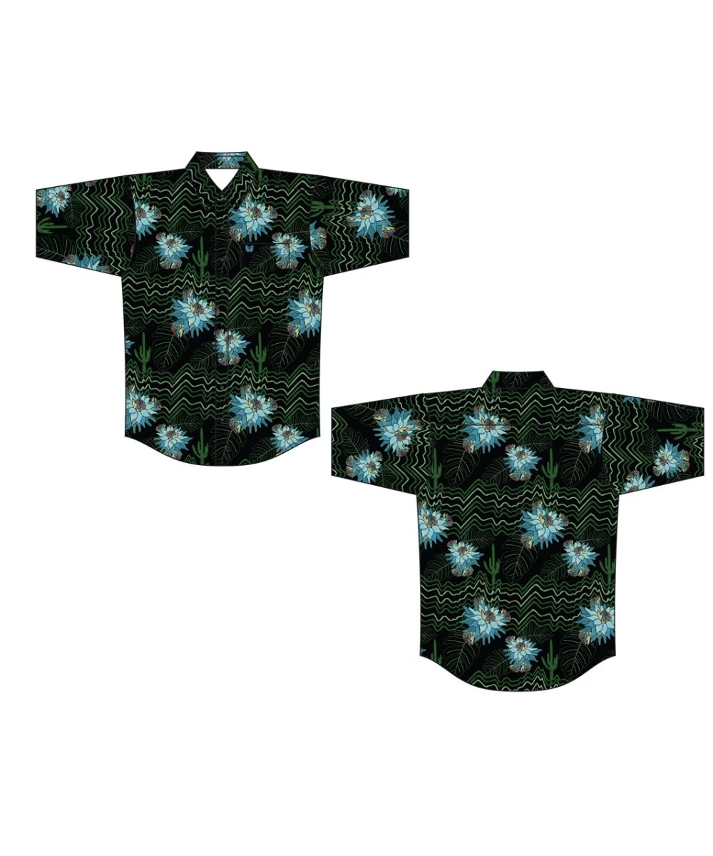 Panhandle Men's Tropical Button Down Shirt 2 Panhandle Men's Tropical Button Down Shirt - Image 2