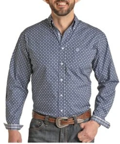 Panhandle Men's Rough Stock Button Down Shirt