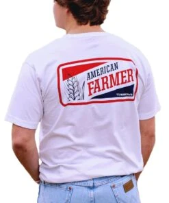 Royce Apparel Men's Turnrows American Farmer Tee