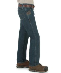 Wrangler Men's Riggs Workwear Advanced Comfort Five Pocket Jean -Ariat Shop products rg re 3WAC5DT hr 3 a